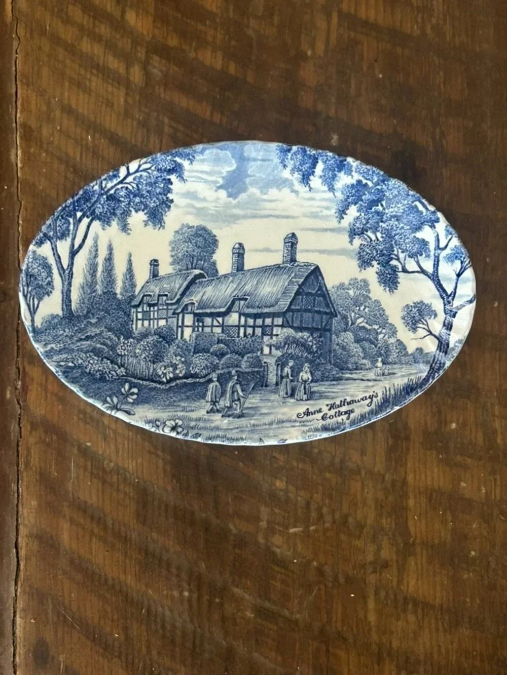 Transferware Plate Collection-Blue & White, Made in England